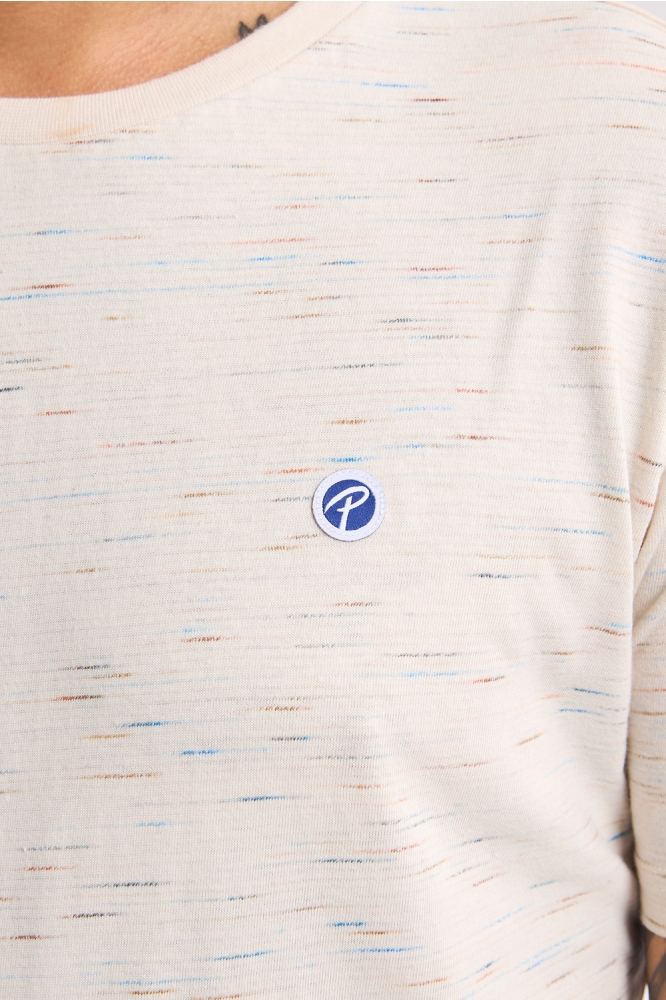 LOGO T SHIRT SANDSTONE M 1050 TSR641 0112 Seashell